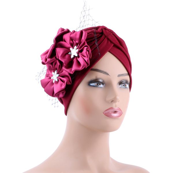 womens ruffle turban headwear with big poplin flower cocktail fashion hats wedding tea party hat indian turban hats, Blue;gray
womens ruffle turban headwear with big poplin flower cocktail fashion hats wedding tea party hat indian turban hats, Blue;gray