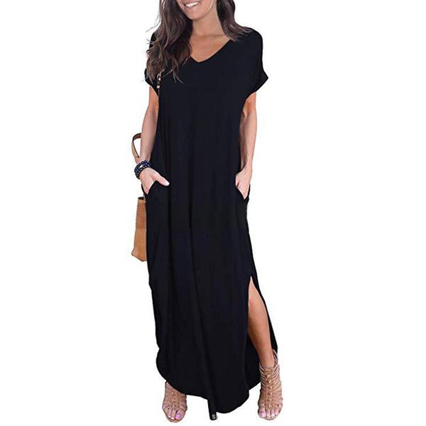 dresses for women vintage clothes casual dress 2021 blouses femme women's summer sundress clothing woman robe blouse, Black;gray
dresses for women vintage clothes casual dress 2021 blouses femme women's summer sundress clothing woman robe blouse, Black;gray