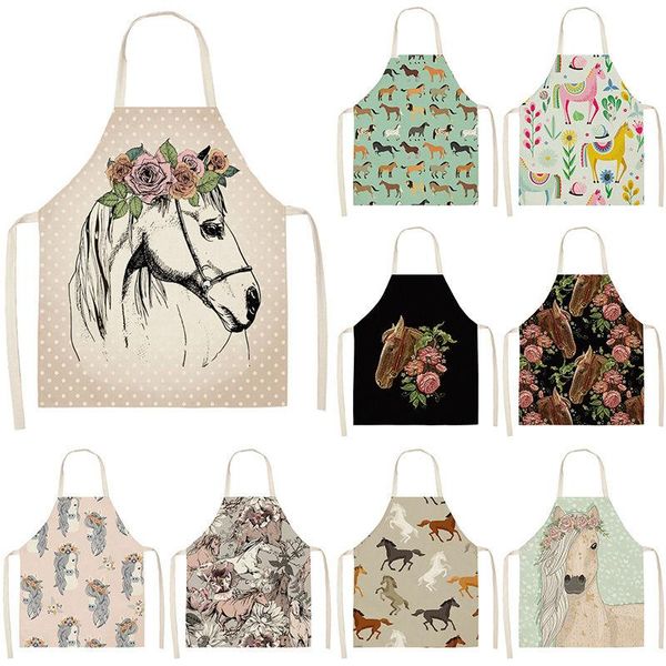 aprons 1pcs horse kitchen sleeveless for women bibs household cleaning pinafore home cooking apron 68-55cm children
aprons 1pcs horse kitchen sleeveless for women bibs household cleaning pinafore home cooking apron 68-55cm children