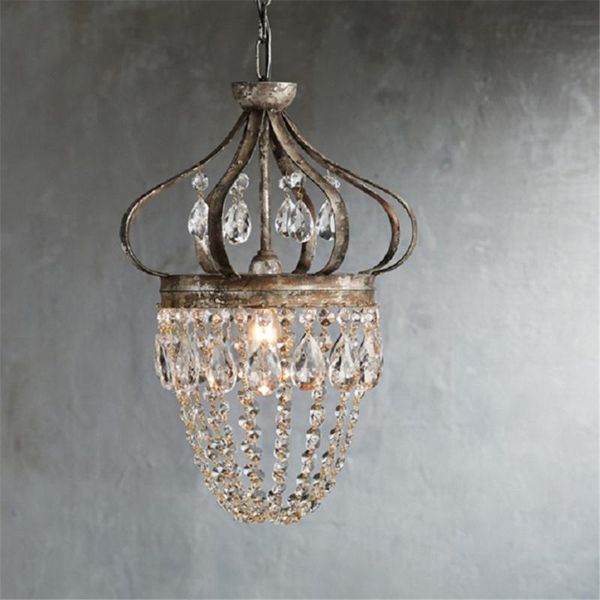 chandeliers french medieval retro crystal chandelier small vintage iron forging crown lamp bedroom living room dining
chandeliers french medieval retro crystal chandelier small vintage iron forging crown lamp bedroom living room dining