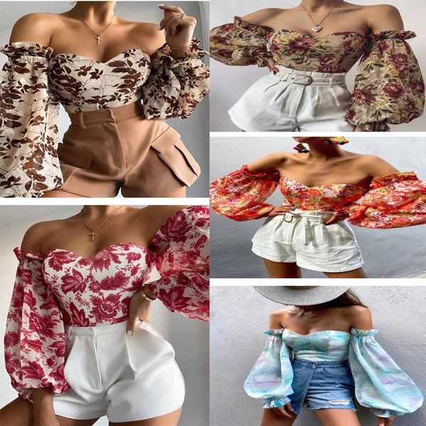 women's blouses & shirts shoulder wrap with a bra print lantern sleeve chiffon shirt party blouse plus size goth embellished floral, White
women's blouses & shirts shoulder wrap with a bra print lantern sleeve chiffon shirt party blouse plus size goth embellished floral, White