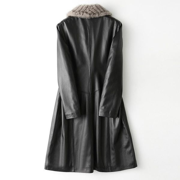 women's leather & faux women winter genuine warm jacket womens real collar sheepskin coat korean hq29-yfg96228b yy462, Black
women's leather & faux women winter genuine warm jacket womens real collar sheepskin coat korean hq29-yfg96228b yy462, Black