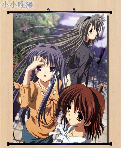 paintings japanese decorative pictures anime clannad fujibayashi kyou & ichinose kotomi furukawa nagisa home decor wall scroll poster
paintings japanese decorative pictures anime clannad fujibayashi kyou & ichinose kotomi furukawa nagisa home decor wall scroll poster