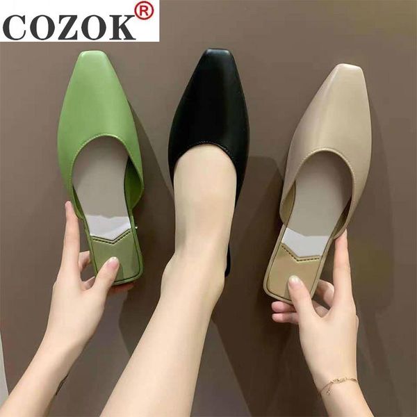 fashion pointed toe mules women summer slippers candy color flats slip-on holiday ladies sandals slides pu shoes, Black
fashion pointed toe mules women summer slippers candy color flats slip-on holiday ladies sandals slides pu shoes, Black