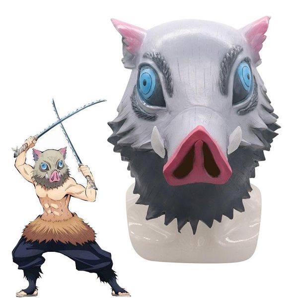 party masks wholesale anime demon slayer hashibira inosuke cosplay pig head kimetsu no yaiba props halloween carnival mask
party masks wholesale anime demon slayer hashibira inosuke cosplay pig head kimetsu no yaiba props halloween carnival mask
