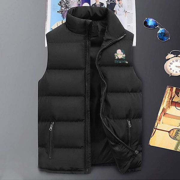 men's jackets autumn winter sleeveless vest flower pattern casual fashion waistcoat male outdoor warm windbreaker hiking camping coats, Black;brown
men's jackets autumn winter sleeveless vest flower pattern casual fashion waistcoat male outdoor warm windbreaker hiking camping coats, Black;brown