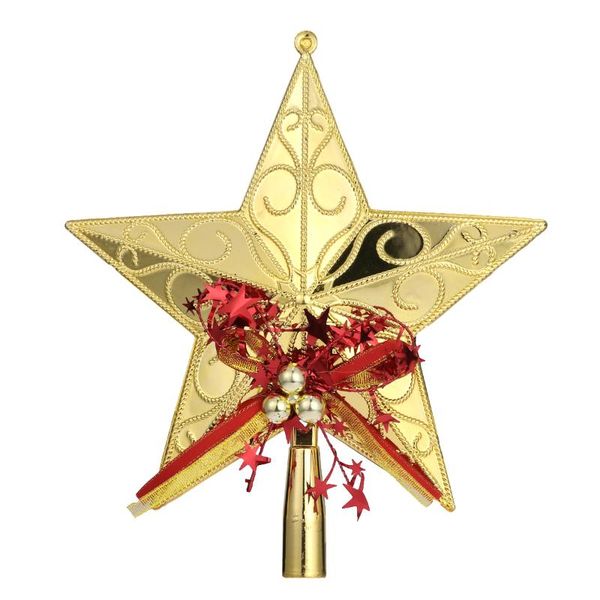 christmas decorations 20cm plastic tree star er glittering decoration ornaments (golden)
christmas decorations 20cm plastic tree star er glittering decoration ornaments (golden)