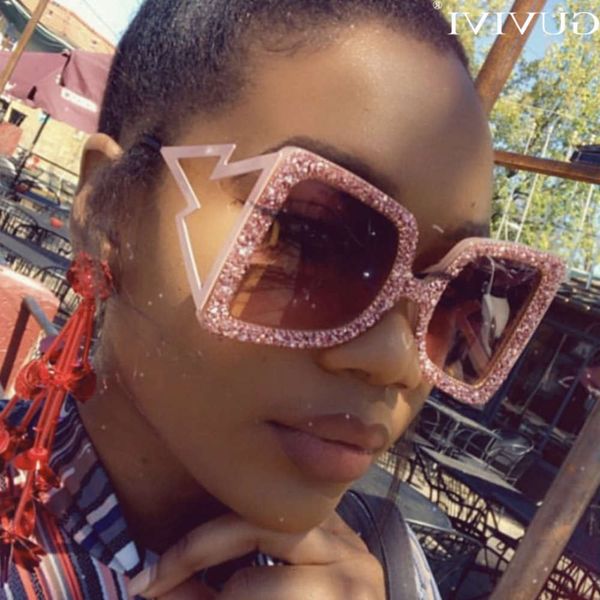 sunglasses oversized rhinestone women steampunk diamond square punk eyeglasses gradient handmade sunglasses men t200615, Black
sunglasses oversized rhinestone women steampunk diamond square punk eyeglasses gradient handmade sunglasses men t200615, Black