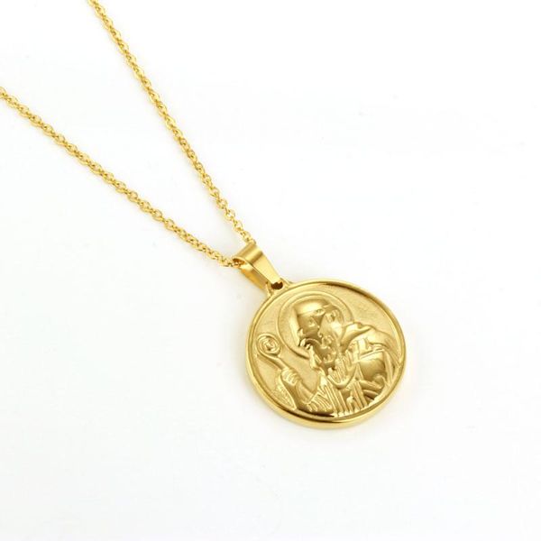 catholic necklace women stainless steel jewelry chains necklaces & pendants fashion accessories, Silver
catholic necklace women stainless steel jewelry chains necklaces & pendants fashion accessories, Silver