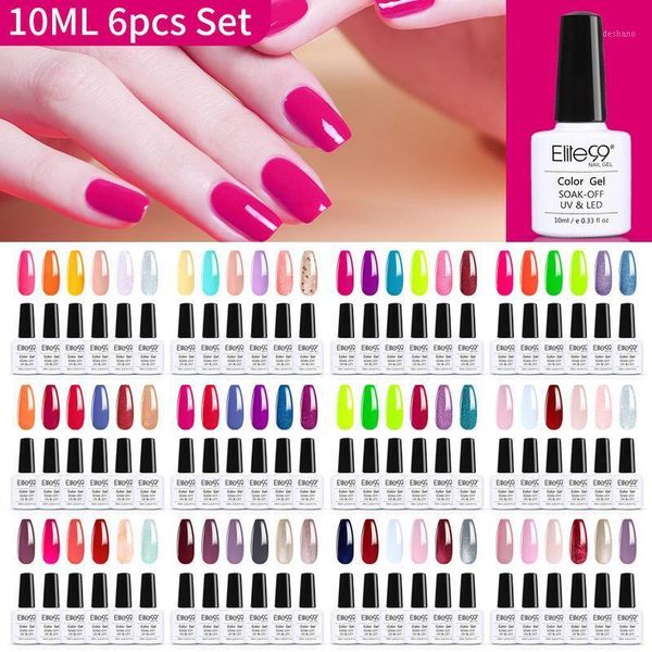 elite99 6pcs/set nail gel set summer color series 10ml polish semi permanent hybrid varnish art paint enamel lacquer1
elite99 6pcs/set nail gel set summer color series 10ml polish semi permanent hybrid varnish art paint enamel lacquer1