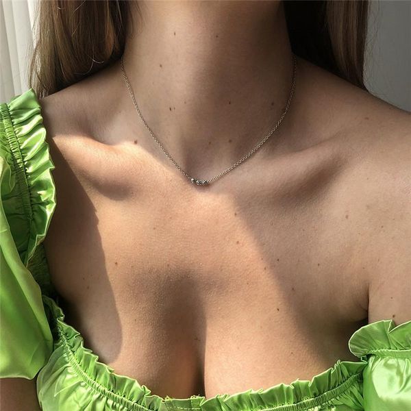 chains european and american explosion style clavicle necklace simple wild classic round bead chain personality temperament jewelry, Silver
chains european and american explosion style clavicle necklace simple wild classic round bead chain personality temperament jewelry, Silver