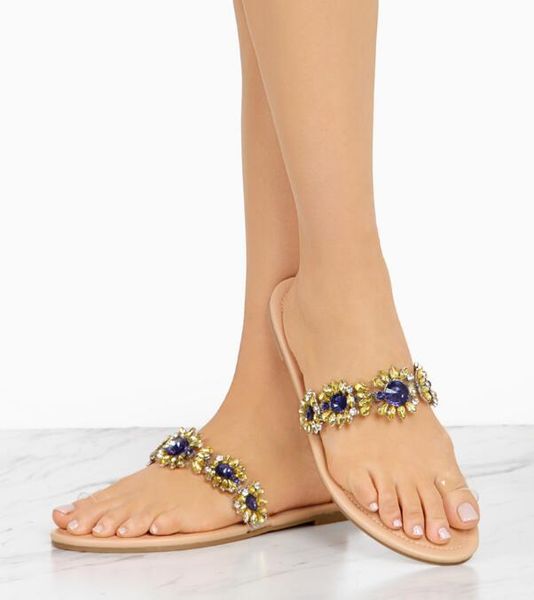 summer fashion luxury crystal flowers women flat sandals clear pvc straps ladies slip on slides, Black
summer fashion luxury crystal flowers women flat sandals clear pvc straps ladies slip on slides, Black