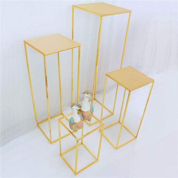 party decoration 4-piece set wedding centerpiece gold-plated geometric flower stand home shiny metal rectangle cuboid frame backdrop
party decoration 4-piece set wedding centerpiece gold-plated geometric flower stand home shiny metal rectangle cuboid frame backdrop