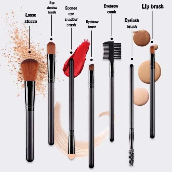 7-piece makeup brush set for beginners full of fiber hair beauty tools plus iron box packagi brushes
7-piece makeup brush set for beginners full of fiber hair beauty tools plus iron box packagi brushes