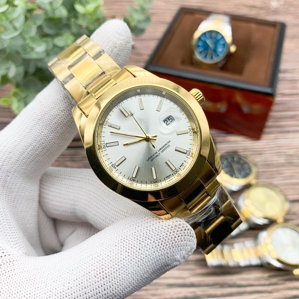 33 luxury watch men's watches oyster datejust green dail wristwatches stainless steel strap quartz movement 13 colors automatic calenda, Slivery;brown
33 luxury watch men's watches oyster datejust green dail wristwatches stainless steel strap quartz movement 13 colors automatic calenda, Slivery;brown