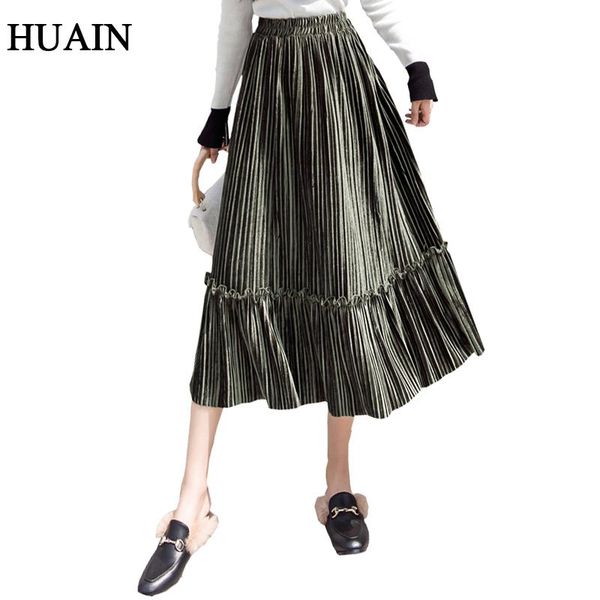 skirts women skirt pleated stretch waist casual midi autumn winter 2021 korean fashion solid colour ruffles female clothing, Black
skirts women skirt pleated stretch waist casual midi autumn winter 2021 korean fashion solid colour ruffles female clothing, Black