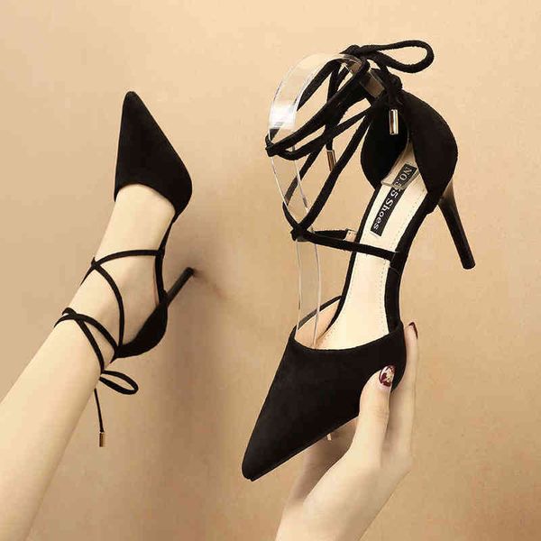 sandals women stiletto shoes designer fashion pointed cross strap bow high heels club thin heeled sandals beach 220309, Black
sandals women stiletto shoes designer fashion pointed cross strap bow high heels club thin heeled sandals beach 220309, Black