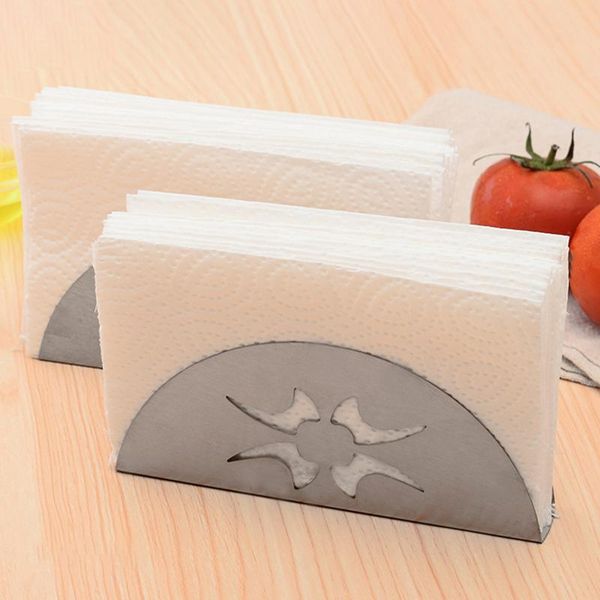 creative napkin holder stainless steel restaurant tissue box wipes paper storage rings
creative napkin holder stainless steel restaurant tissue box wipes paper storage rings