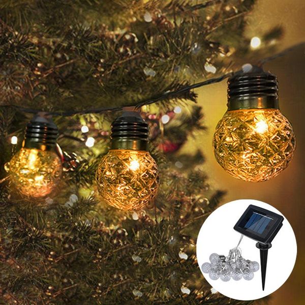 strings outdoor solar led string light 10 g40 bulbs street garland christmas decoration for home party holiday lighting warm white
strings outdoor solar led string light 10 g40 bulbs street garland christmas decoration for home party holiday lighting warm white