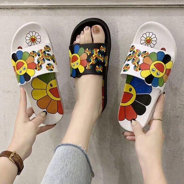 slippers fashion sweet sunflower wear flip flops women flat bottom sandals comfortable and versatile soft, Black
slippers fashion sweet sunflower wear flip flops women flat bottom sandals comfortable and versatile soft, Black