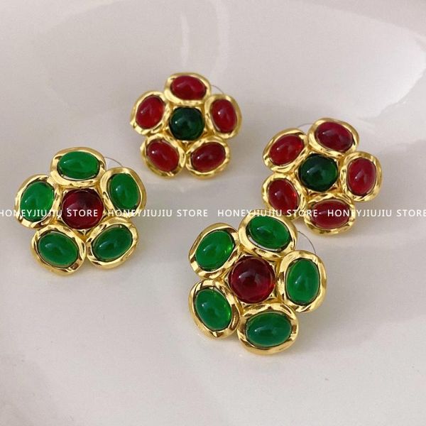 dangle & chandelier vintage france red green flower jewel earrings for women luxury jewelry runway designer goth bo, Silver
dangle & chandelier vintage france red green flower jewel earrings for women luxury jewelry runway designer goth bo, Silver