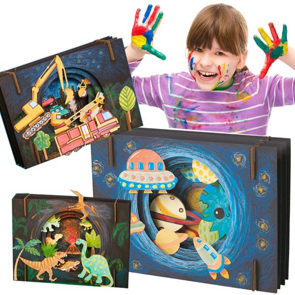 DIY Children Vast Starry Sky Handmade Craft Toys Painting Materials Package Drawing Educational Toys Kids Gift DIY Toys
DIY Children Vast Starry Sky Handmade Craft Toys Painting Materials Package Drawing Educational Toys Kids Gift DIY Toys