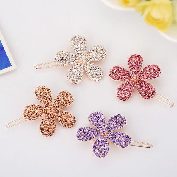 hair clips & barrettes sweet full rhinestone flower side fashion girls accessories alloy hairpins gift for friends, Golden;silver
hair clips & barrettes sweet full rhinestone flower side fashion girls accessories alloy hairpins gift for friends, Golden;silver