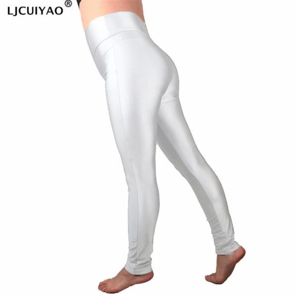 women's leggings ljcuiyao casual women fitness high waist push up patchwork fluorescent shinny spandex femme ankle-length knitted pants, Black
women's leggings ljcuiyao casual women fitness high waist push up patchwork fluorescent shinny spandex femme ankle-length knitted pants, Black