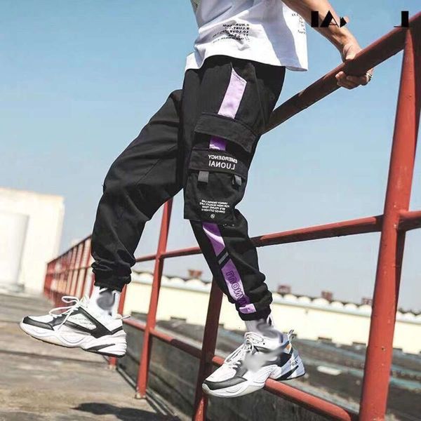 21ss designer multi-pocket harem hip pop trousers streetwear sweatpants hombre male casual fashion cargo men jogger pants, Black
21ss designer multi-pocket harem hip pop trousers streetwear sweatpants hombre male casual fashion cargo men jogger pants, Black