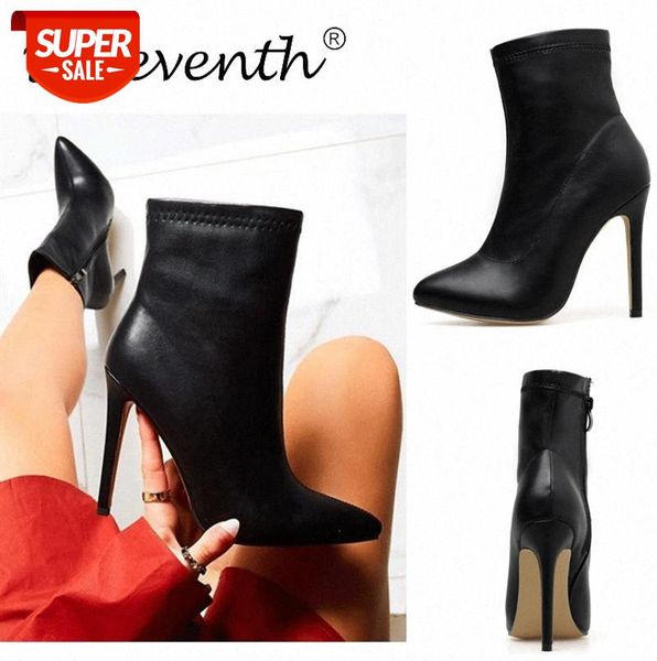 101188 zi ling women's boots large size 42 pointed short high heel martin women #vt7r, Black
101188 zi ling women's boots large size 42 pointed short high heel martin women #vt7r, Black