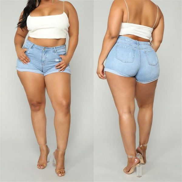 women's shorts summer woman denim high waist light blue jeans female 5-5xl drop 2021, White;black
women's shorts summer woman denim high waist light blue jeans female 5-5xl drop 2021, White;black
