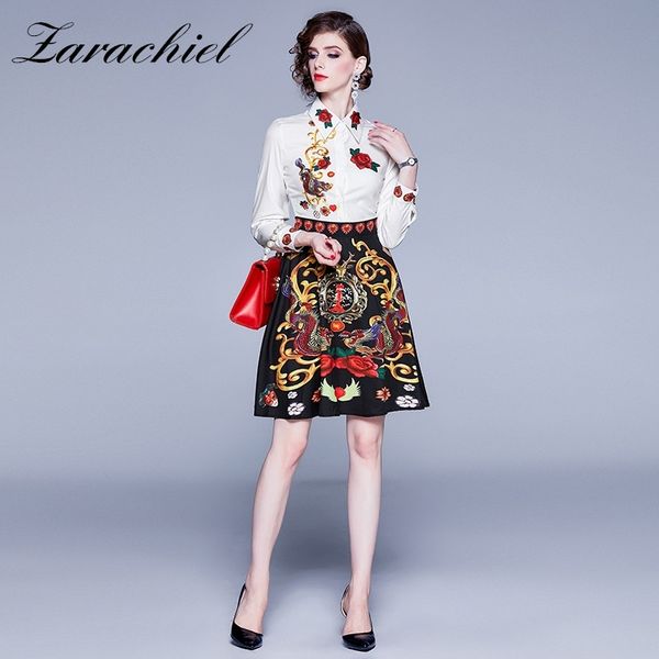 fashion runway mini a-line autumn women's long sleeve vintage flower printed high waist elegant ladies party dress 210416, Black;gray
fashion runway mini a-line autumn women's long sleeve vintage flower printed high waist elegant ladies party dress 210416, Black;gray