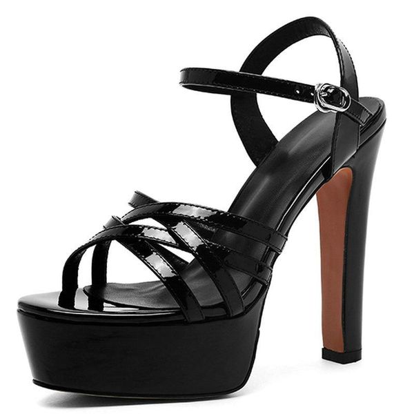 super high heels women sandals 2021 fashion genuine leather shoes woman summer platform night club party female pumps, Black
super high heels women sandals 2021 fashion genuine leather shoes woman summer platform night club party female pumps, Black