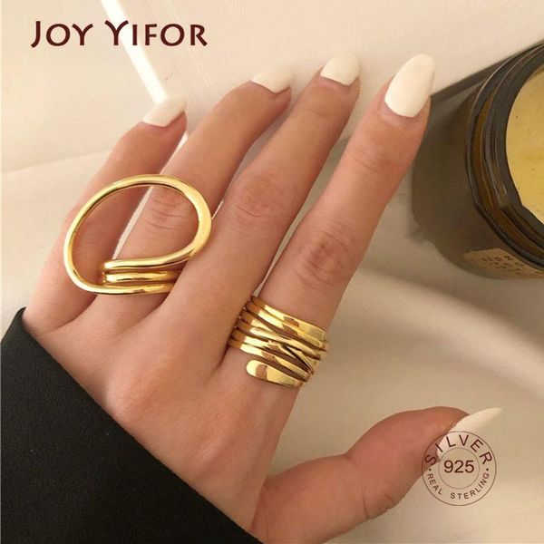 cluster rings 925 sterling silver engagement for women exaggerated jewelry fashion simple distorted geometric party accessories, Golden;silver
cluster rings 925 sterling silver engagement for women exaggerated jewelry fashion simple distorted geometric party accessories, Golden;silver