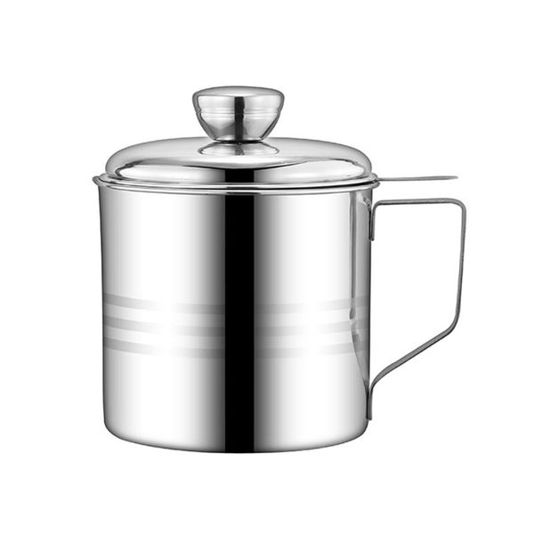 stainless steel filter residue oil pot container leak-proof cooking dispenser storage tank bottles & jars
stainless steel filter residue oil pot container leak-proof cooking dispenser storage tank bottles & jars