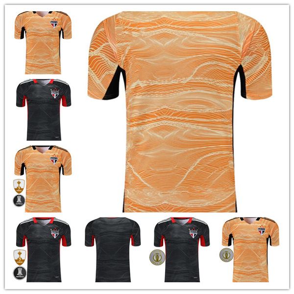21 22 sao paulo soccer jerseys camisa de futebol 2021 2022 são paulo dani alves pablo pato men vest goalkeeper training football shirts, Black;yellow
21 22 sao paulo soccer jerseys camisa de futebol 2021 2022 são paulo dani alves pablo pato men vest goalkeeper training football shirts, Black;yellow
