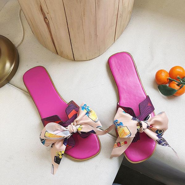 women's slippers casual fashion home outdoor flat-bottomed comfortable bow decoration non-slip sandals, Black
women's slippers casual fashion home outdoor flat-bottomed comfortable bow decoration non-slip sandals, Black