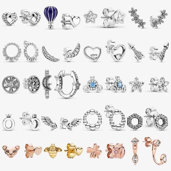 stud 925 sterling silver diy pendant accessory earrings suitable for original ladies fashion jewelry, Golden;silver
stud 925 sterling silver diy pendant accessory earrings suitable for original ladies fashion jewelry, Golden;silver
