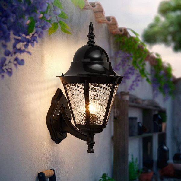 european-style modern outdoor courtyard home furnishing place corridor led wall lamp six-post lamps
european-style modern outdoor courtyard home furnishing place corridor led wall lamp six-post lamps
