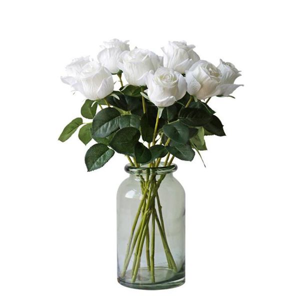 decorative flowers & wreaths artificial silk 1 bunch french rose flower home table flores wedding decor party fake event gift
decorative flowers & wreaths artificial silk 1 bunch french rose flower home table flores wedding decor party fake event gift