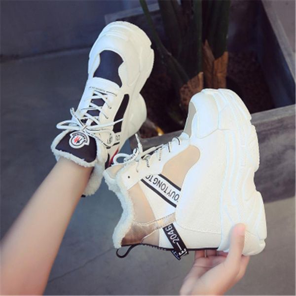 boots 2021 winter women ankle 12cm heels high wedge warm fur platform leather sneakers cotton snow for woman, Black
boots 2021 winter women ankle 12cm heels high wedge warm fur platform leather sneakers cotton snow for woman, Black