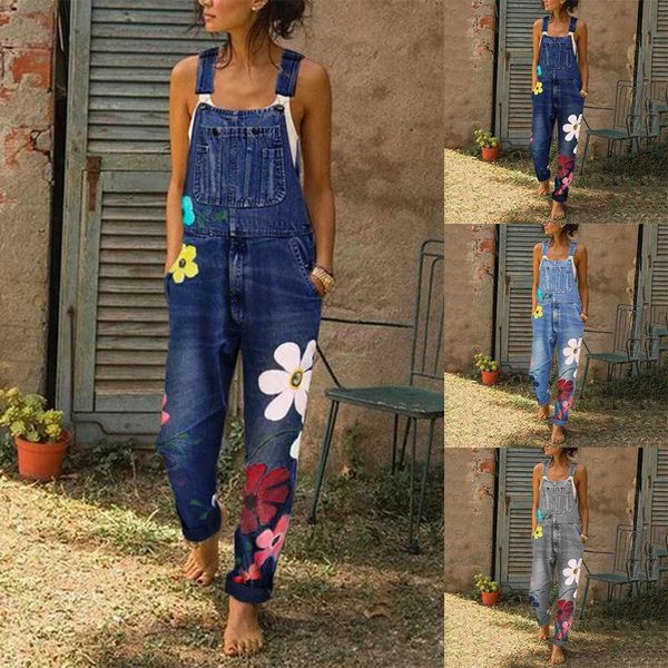women's jumpsuits & rompers women long overalls jeans casual floral printed pocket trendy femme 2021 brand autumn jumpsuit, Black;white
women's jumpsuits & rompers women long overalls jeans casual floral printed pocket trendy femme 2021 brand autumn jumpsuit, Black;white