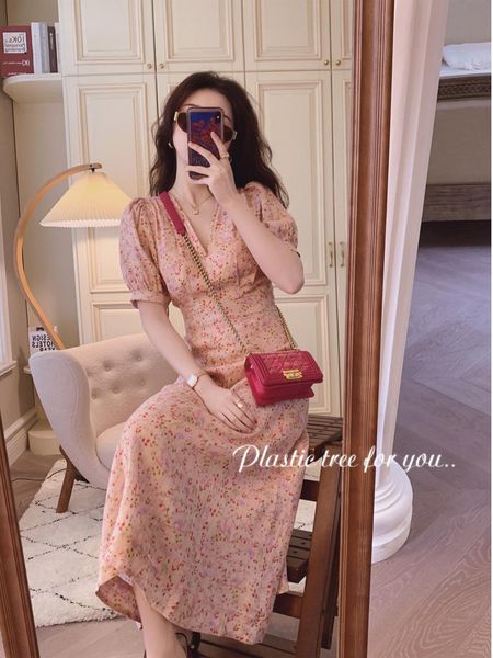 women's jackets french romance retro linen women casual floral print puff sleeve midi dresses lady yxd7, Black;brown
women's jackets french romance retro linen women casual floral print puff sleeve midi dresses lady yxd7, Black;brown