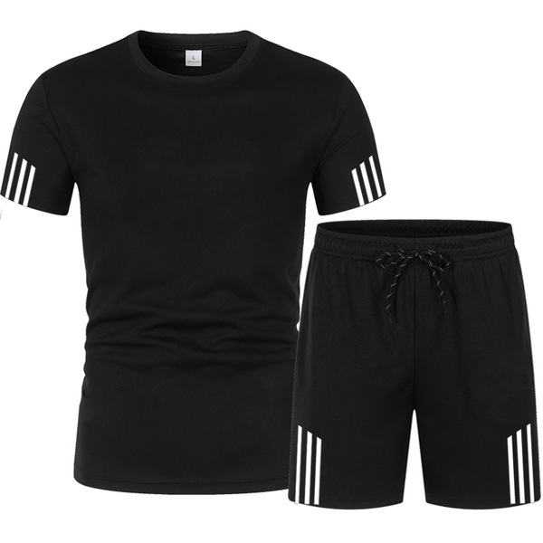 men's tracksuits 2021 solid color sportswear summer two-piece t-shirt shorts brand track suit sports, Gray
men's tracksuits 2021 solid color sportswear summer two-piece t-shirt shorts brand track suit sports, Gray
