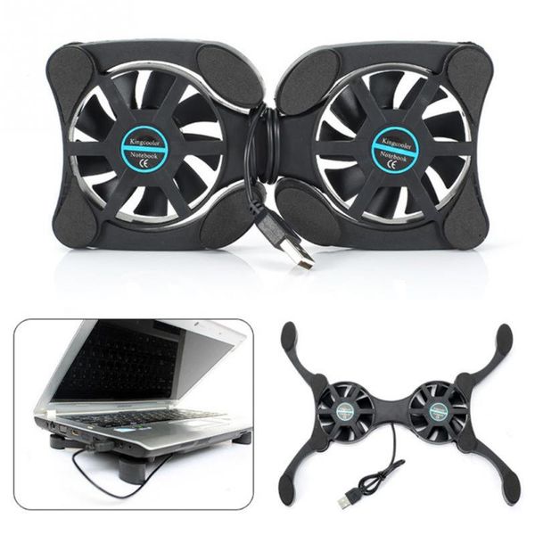 foldable usb lapcooling pads with double fans mini ocs notebook cooler pad for 7-15 inch
foldable usb lapcooling pads with double fans mini ocs notebook cooler pad for 7-15 inch