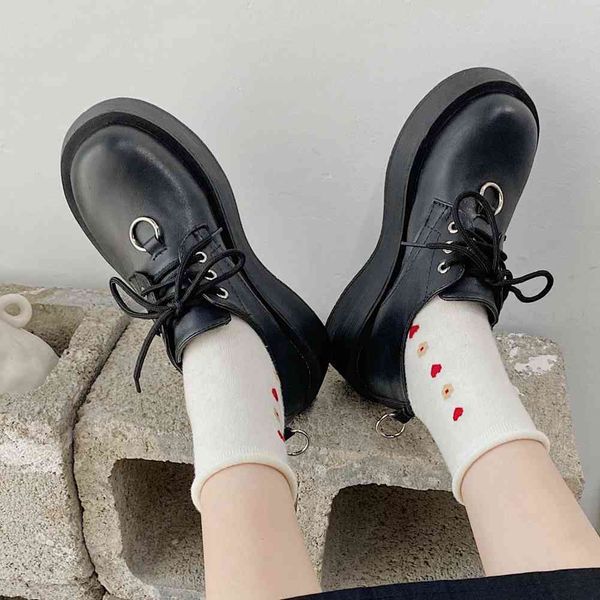 sandals female round toe platform lace up metal shoes cool fashion black women design casual wegdes flats
sandals female round toe platform lace up metal shoes cool fashion black women design casual wegdes flats
