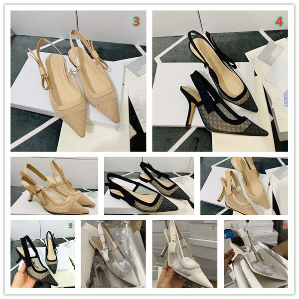 selling - letter bow t table pointed high heel sandals women's brand designer mesh flat shoes size 35-42 with box, Black
selling - letter bow t table pointed high heel sandals women's brand designer mesh flat shoes size 35-42 with box, Black