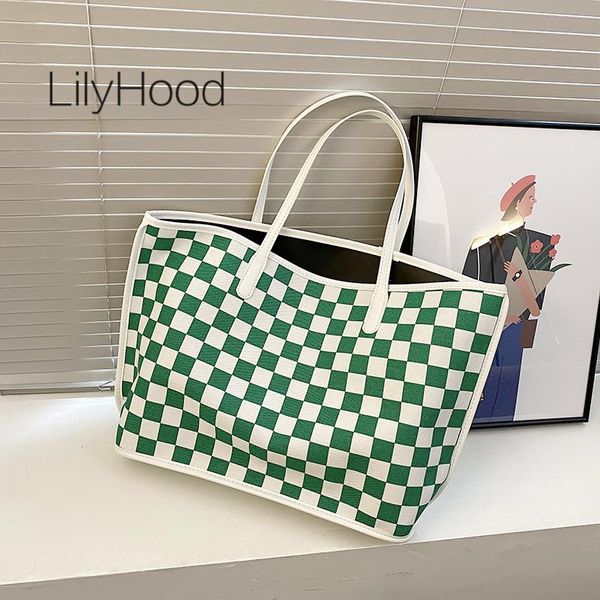 evening bags lady checkerboard plaid vegan leather roomy handle tote bag women pu big size vintage retro everyday work handbag
evening bags lady checkerboard plaid vegan leather roomy handle tote bag women pu big size vintage retro everyday work handbag