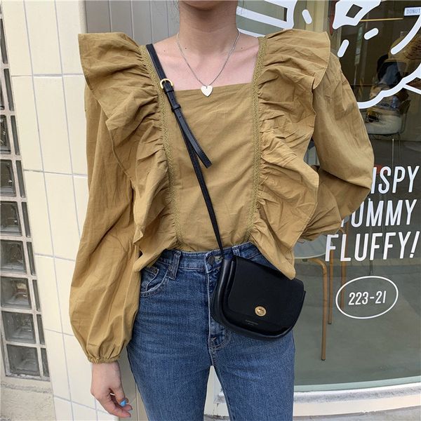 dress yellow vintage women streetwear girls chic all match brief solid elegant shirts vestido robe mujer, White
dress yellow vintage women streetwear girls chic all match brief solid elegant shirts vestido robe mujer, White