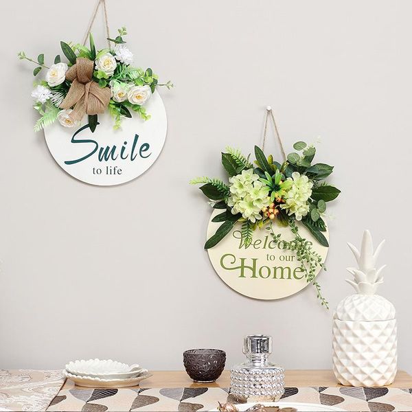 decorative flowers & wreaths wooden welcome sign round floral wall front door decor with letters handmade rural hanging ornament for home fe
decorative flowers & wreaths wooden welcome sign round floral wall front door decor with letters handmade rural hanging ornament for home fe